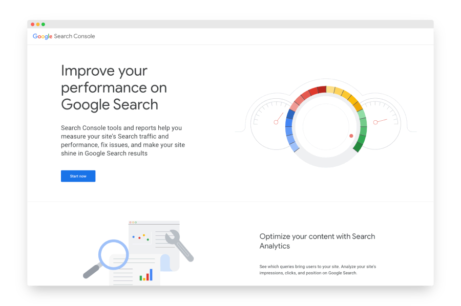 Google Search Console  SEO Tool Screenshot